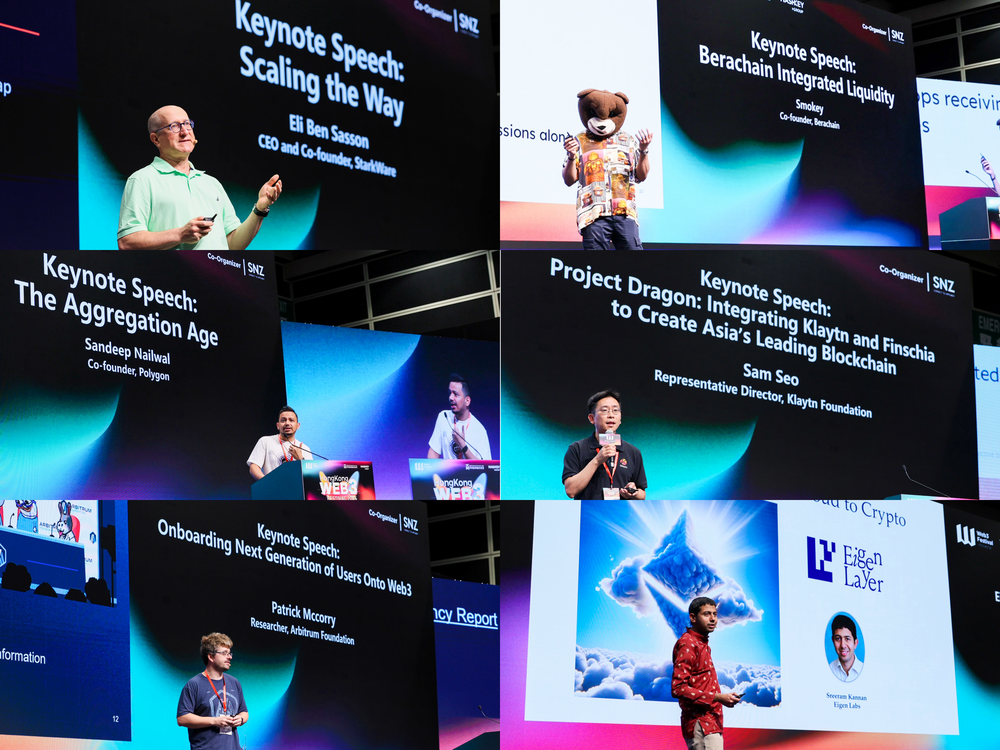 Co-hosted by SNZ, the Layer1 & Layer2 themed forum was successfully held at  the main stage of the Hong Kong Web3 Festival.